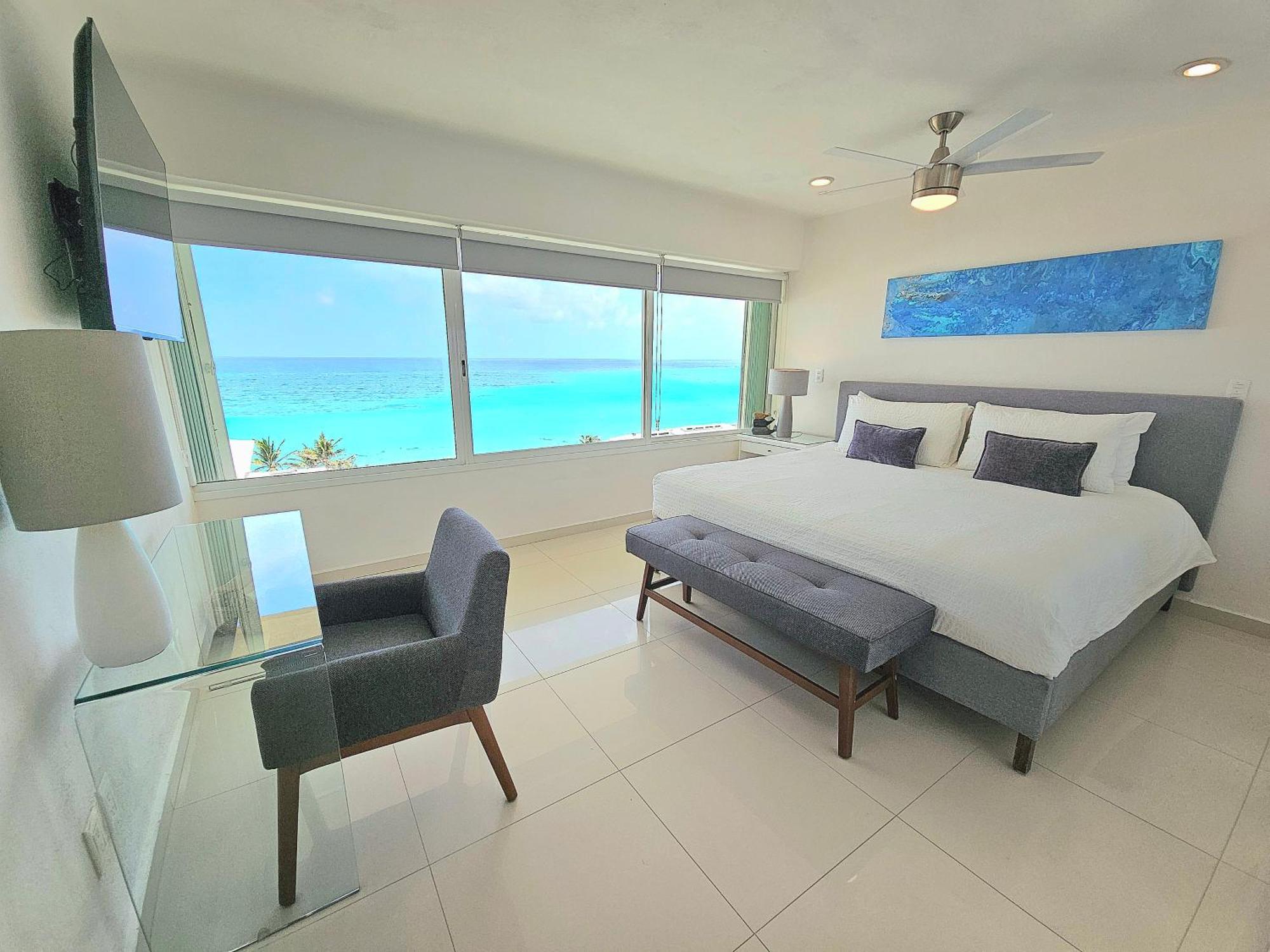 كانكون Ocean View Three Bedroom, Three Story Penthouse By The Beach المظهر الخارجي الصورة